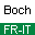 Zanichelli Boch Français-Italien